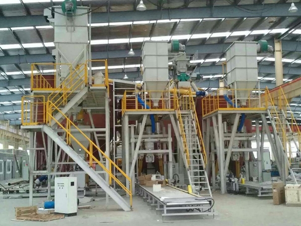 Ton bag packaging machine site